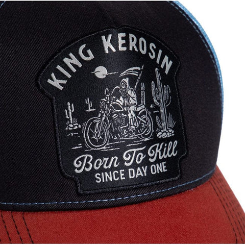 King Kerosin Born to kill cap black KING KEROSIN MOTOVEIKALS 21