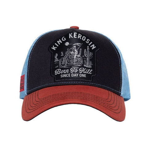 King Kerosin Born to kill cap black KING KEROSIN MOTOVEIKALS 21