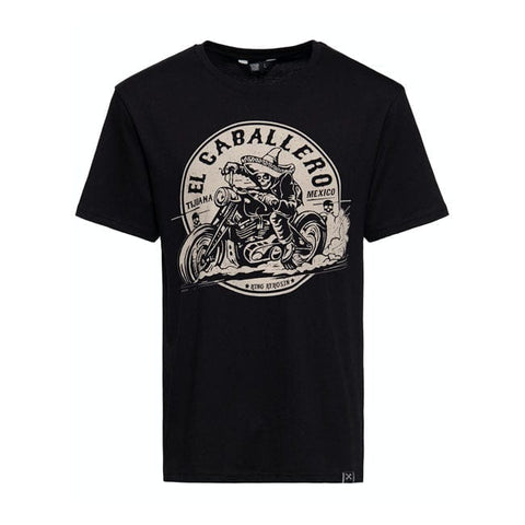 King Kerosin El Caballero t-shirt black KING KEROSIN MOTOVEIKALS 21
