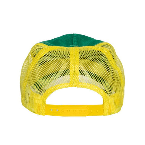King Kerosin Garage Built cap green & yellow KING KEROSIN MOTOVEIKALS 21