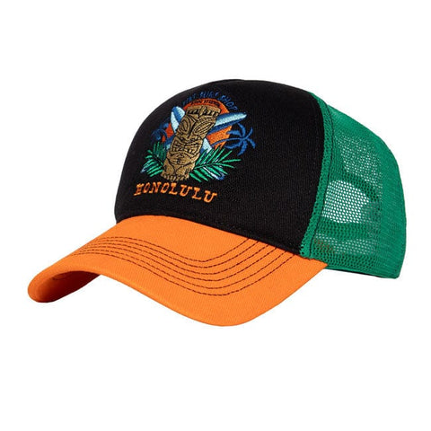 King Kerosin Honolulu cap black/orange KING KEROSIN MOTOVEIKALS 21
