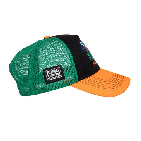King Kerosin Honolulu cap black/orange KING KEROSIN MOTOVEIKALS 21
