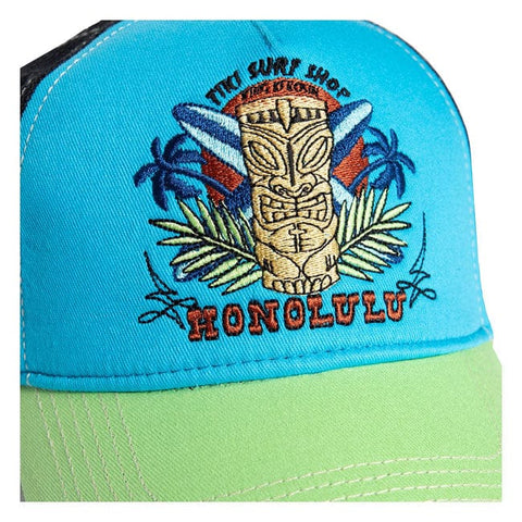 King Kerosin Honolulu cap green/turquoise KING KEROSIN MOTOVEIKALS 21