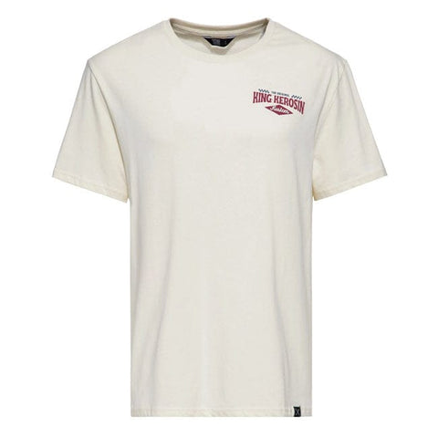 King Kerosin Hot Rod Service t-shirt offwhite KING KEROSIN MOTOVEIKALS 21