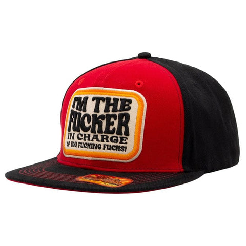 King Kerosin I''m the fucker cap black&red KING KEROSIN MOTOVEIKALS 21