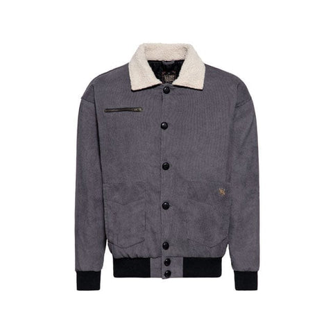 King Kerosin KK corduroy jacket steel grey KING KEROSIN MOTOVEIKALS 21