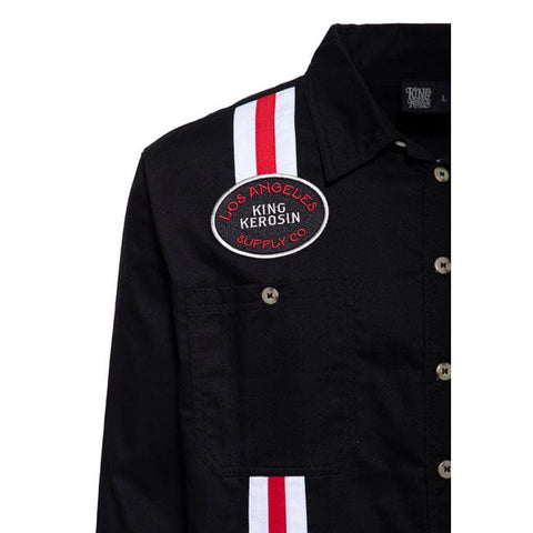 King Kerosin Los Angeles Supply Co shirt black KING KEROSIN MOTOVEIKALS 21