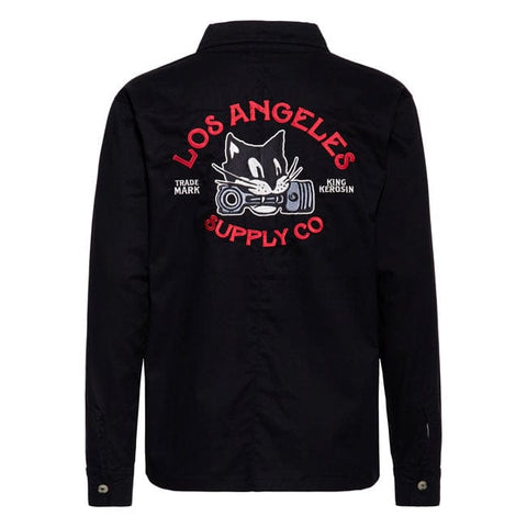 King Kerosin Los Angeles Supply Co shirt black KING KEROSIN MOTOVEIKALS 21