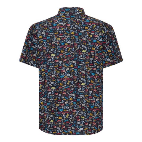 King Kerosin Printed rebellion shirt KING KEROSIN MOTOVEIKALS 21