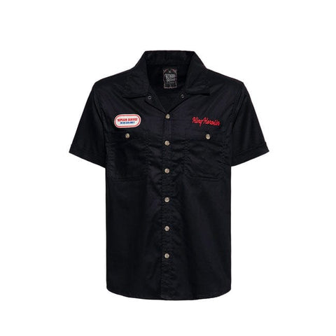 King Kerosin Redondo Beach work shirt black KING KEROSIN MOTOVEIKALS 21