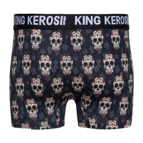 King Kerosin Sugar skull underwear black KING KEROSIN MOTOVEIKALS 21