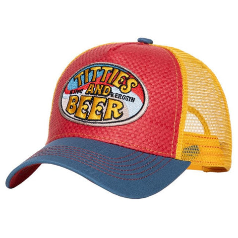 King Kerosin Tities and Beer cap winered KING KEROSIN MOTOVEIKALS 21