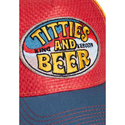 King Kerosin Tities and Beer cap winered KING KEROSIN MOTOVEIKALS 21