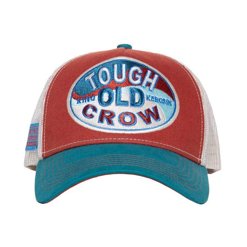 King Kerosin Tough old crow cap red&blue KING KEROSIN MOTOVEIKALS 21
