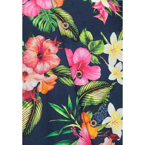 King Kerosin Tropcial flowers hawaii shirt KING KEROSIN MOTOVEIKALS 21