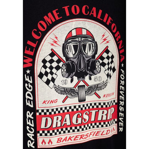 King Kerosin Welcome to California t-shirt black KING KEROSIN MOTOVEIKALS 21