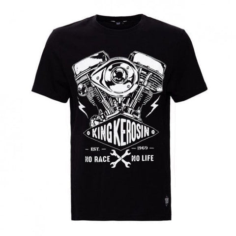 KingKerosin No Race No Life XL BLACK KING KEROSIN MOTOVEIKALS 21