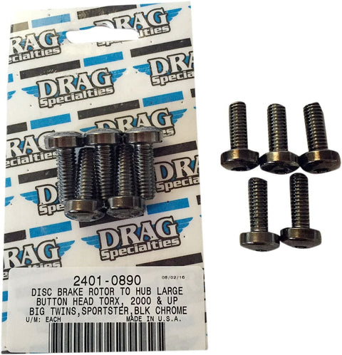Kit Rotor To Hub Frnt Blk DRAG SPECIALTIES DRAG SPECIALTIES MOTOVEIKALS 21