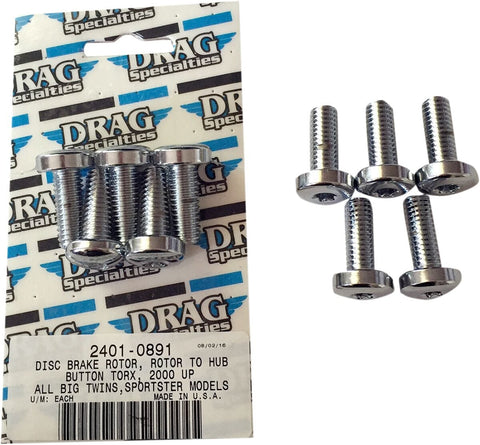 Kit Rotor To Hub Rear Chr DRAG SPECIALTIES DRAG SPECIALTIES MOTOVEIKALS 21