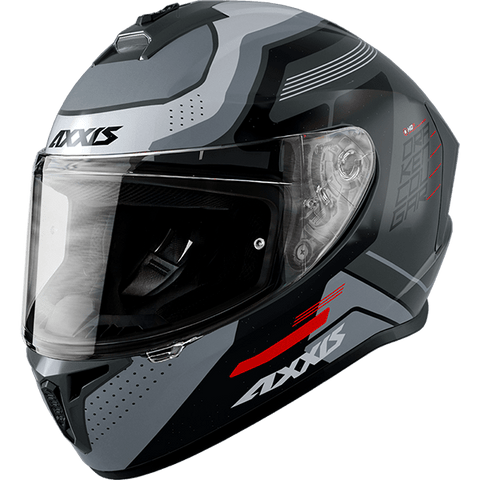 Ķivere AXXIS Draken Cougar C2 pelēka / matēta 2XL AXXIS MOTOVEIKALS 21