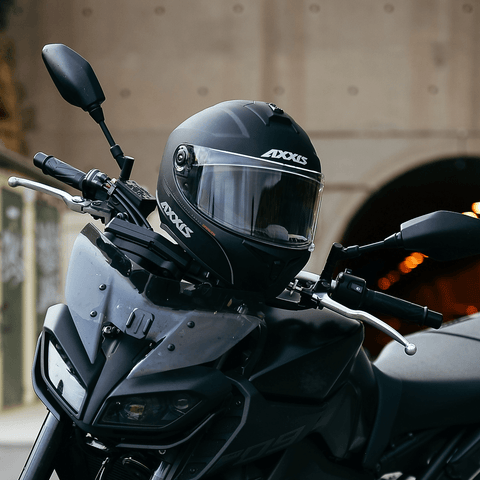 Ķivere AXXIS Draken S FF112 solid V.2 A11 black matte 2XL AXXIS MOTOVEIKALS 21