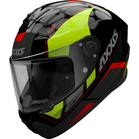 Ķivere AXXIS FF112C DRAKEN S WIND B3 dzeltens / melns / sarkans L AXXIS MOTOVEIKALS 21
