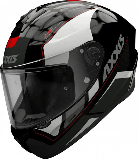Ķivere AXXIS FF112C DRAKEN S WIND black gray white M AXXIS MOTOVEIKALS 21