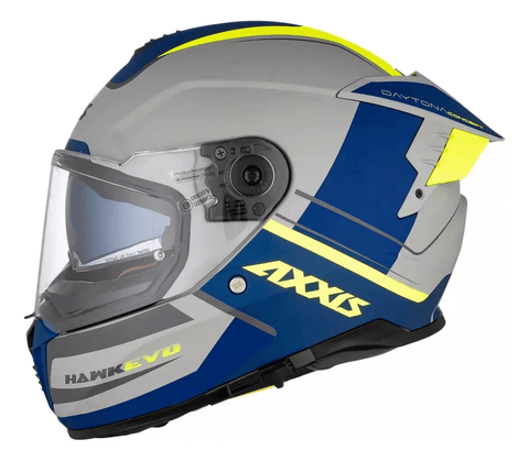 Ķivere AXXIS HAWK Evo SV DAYTONA FF122 C2 gray matte AXXIS MOTOVEIKALS 21