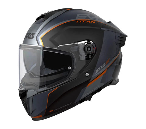 Ķivere AXXIS HAWK Evo SV FF122 B4 Titan matte AXXIS MOTOVEIKALS 21