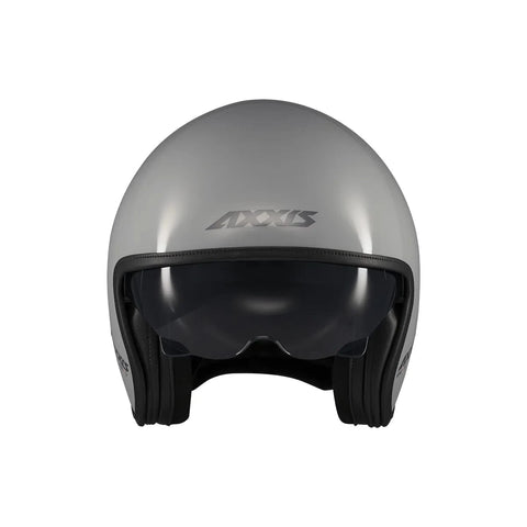 Ķivere AXXIS HORNET S SV solid OF507SV A2 gloss grey AXXIS MOTOVEIKALS 21