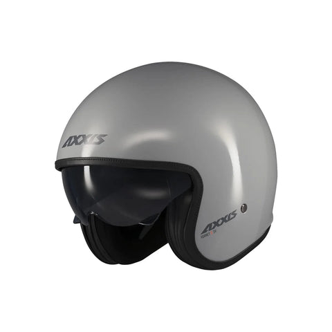 Ķivere AXXIS HORNET S SV solid OF507SV A2 gloss grey AXXIS MOTOVEIKALS 21