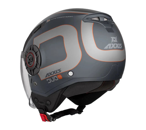 Ķivere AXXIS METRO S DUOOF513B C2 gray matte AXXIS MOTOVEIKALS 21