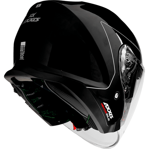 Ķivere AXXIS MIRAGE OF504SV SOLID A1 matt black S AXXIS MOTOVEIKALS 21