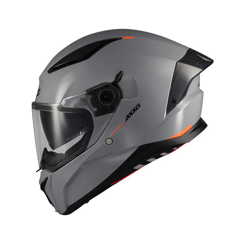 Ķivere AXXIS PANTHER SV SOLID A12 grey gloss AXXIS MOTOVEIKALS 21