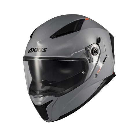 Ķivere AXXIS PANTHER SV SOLID A12 grey gloss AXXIS MOTOVEIKALS 21