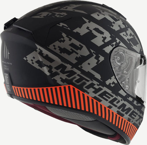 Ķivere Full Face MT Helmet BLADE 2SV CHECK B2 matte grey XS MT HELMETS MOTOVEIKALS 21