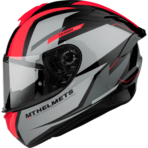Ķivere FULL FACE MT Helmets FF106PRO TARGO PRO SOUND D15 GLOSS FLUOR RED L MT HELMETS MOTOVEIKALS 21