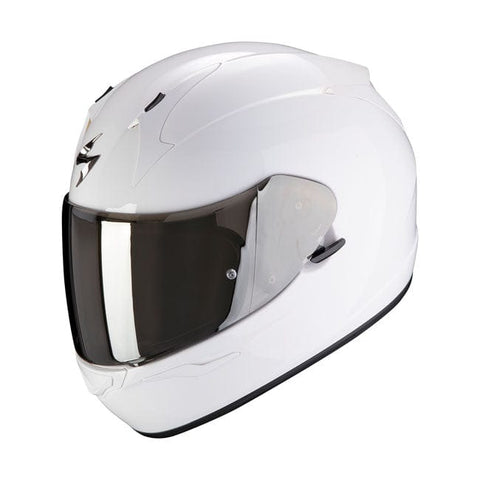 Ķivere Full-Face SCORPION solid glossy white XL SCORPION MOTOVEIKALS 21