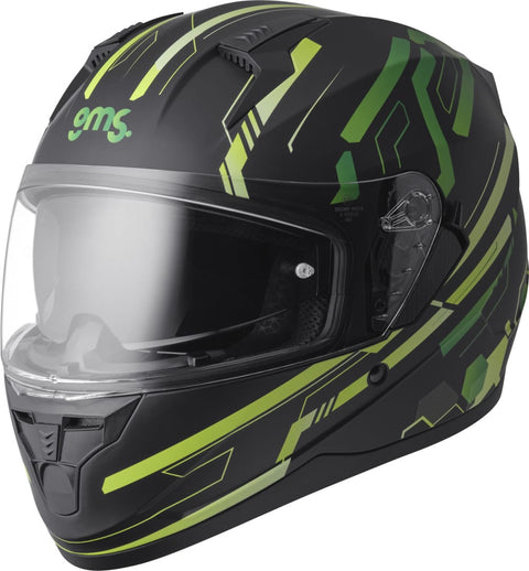 Ķivere GMS Hexago Graphic green GMS MOTOVEIKALS 21