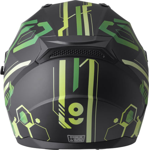 Ķivere GMS Hexago Graphic green GMS MOTOVEIKALS 21