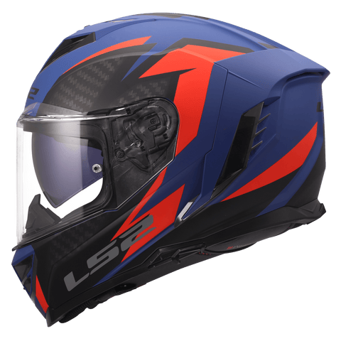 Ķivere LS2 FF818 STORM III DYNAMO blue red LS2 MOTOVEIKALS 21