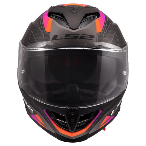 Ķivere LS2 FF818 STORM III SPORTY grey purple LS2 MOTOVEIKALS 21