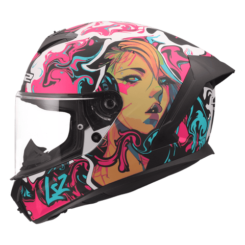 Ķivere LS2 FF820 RAPID III CYBERG PURPLE CYAN LS2 MOTOVEIKALS 21