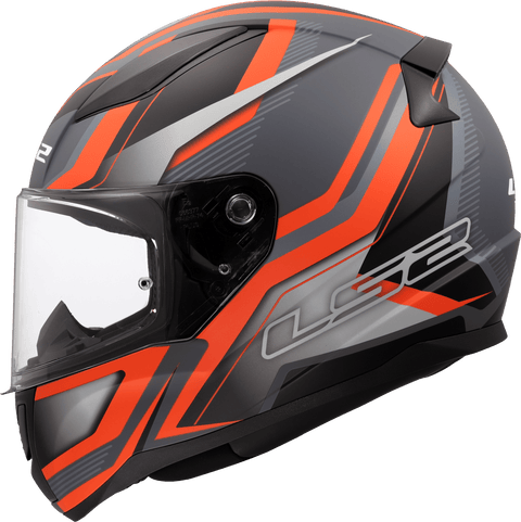 Ķivere LS2 RAPID FLITZ matt orange grey LS2 MOTOVEIKALS 21