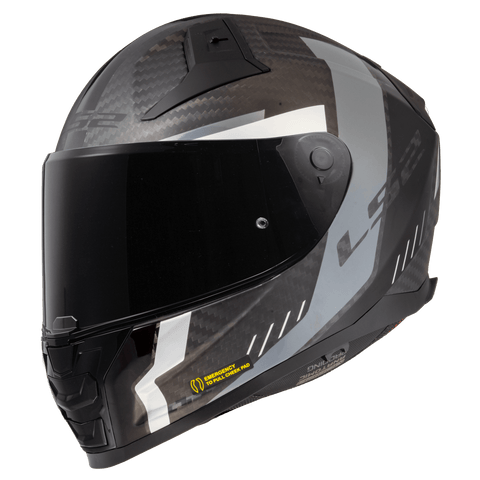 Ķivere LS2 VECTOR II FF811 C GRID matt black grey LS2 MOTOVEIKALS 21