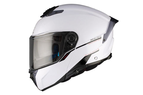 Ķivere MT Flip-Up ATOM 2 SV solid gloss white L MT HELMETS MOTOVEIKALS 21
