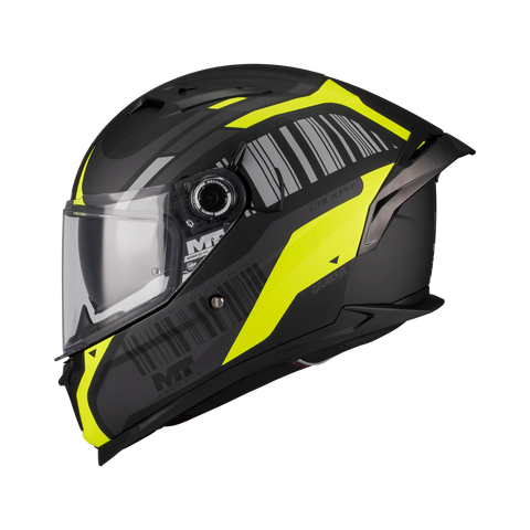 Ķivere MT Helmets Braker SV Cockpit B13 matt black / H-V yellow MT HELMETS MOTOVEIKALS 21