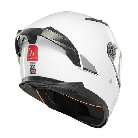 Ķivere MT Helmets Braker SV SOLID A0 gloss pearl white L MT HELMETS MOTOVEIKALS 21
