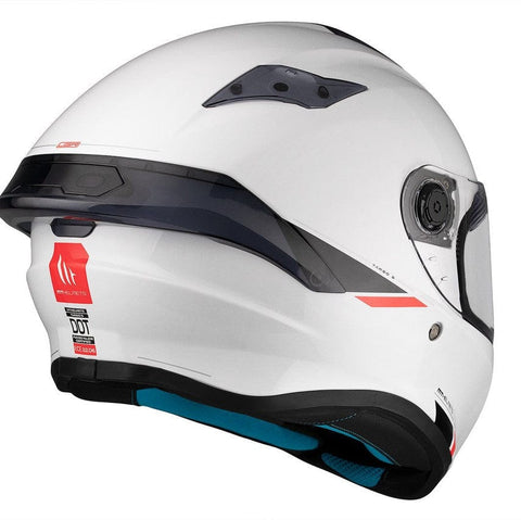 Ķivere MT Helmets full-face TARGO S A0 solid gloss white L MT HELMETS MOTOVEIKALS 21