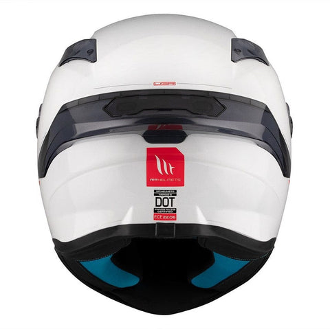 Ķivere MT Helmets full-face TARGO S A0 solid gloss white L MT HELMETS MOTOVEIKALS 21